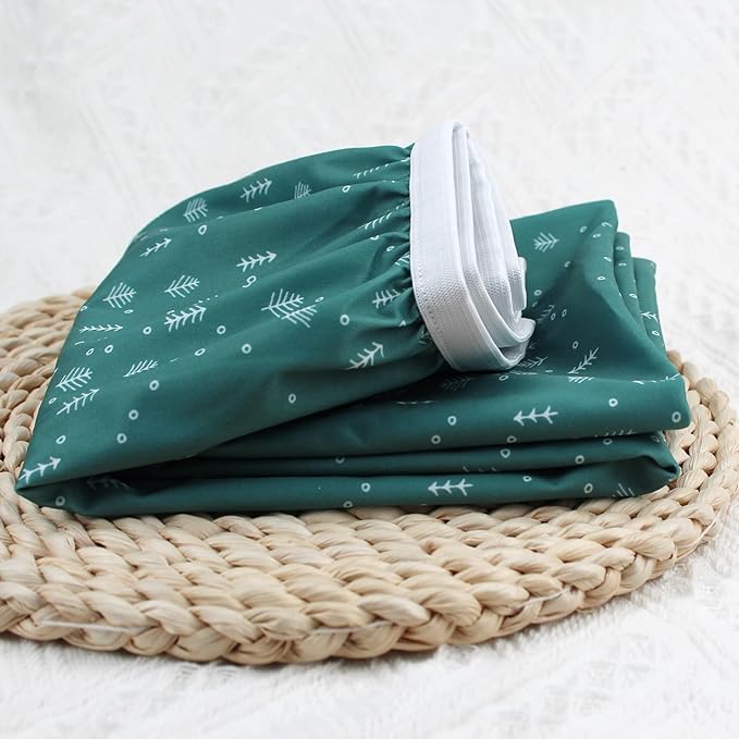Mama Koala Pail Liner for Cloth Diapers, Reusable and Washable Waterproof Pail Liner with Strap for Diaper Pails, 2 Pack(P002)
