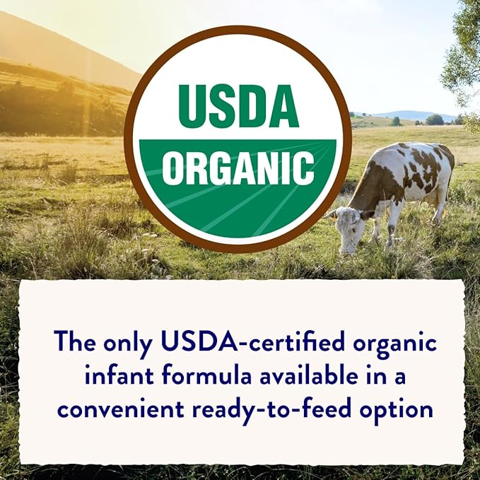 Similac Organic Infant Formula, Easy to Digest, USDA-Certified Organic, Powder, 20.6-oz Tub