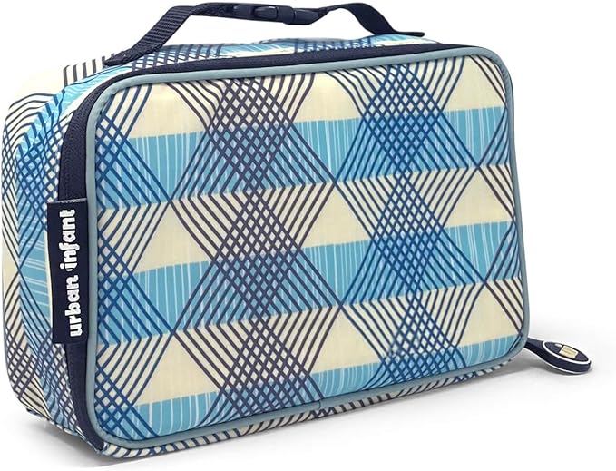 Urban Infant Yummie Kids Lunch Box Insulated Bag - Toddler Boys and Girls – Perfect for Daycare Preschool Travel Snacks – Allergy Alert Cards - Fits Bento Boxes - Seattle