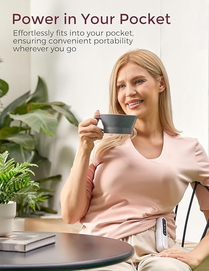Momcozy Wearable Breast Pump V2 Pro Ultra-Lightweight, Double Electric Breast Pump Hands-Free & Portable Pump with Upgraded Flange, Quiet & Leak-Proof Electric Pump for Pumping Moms