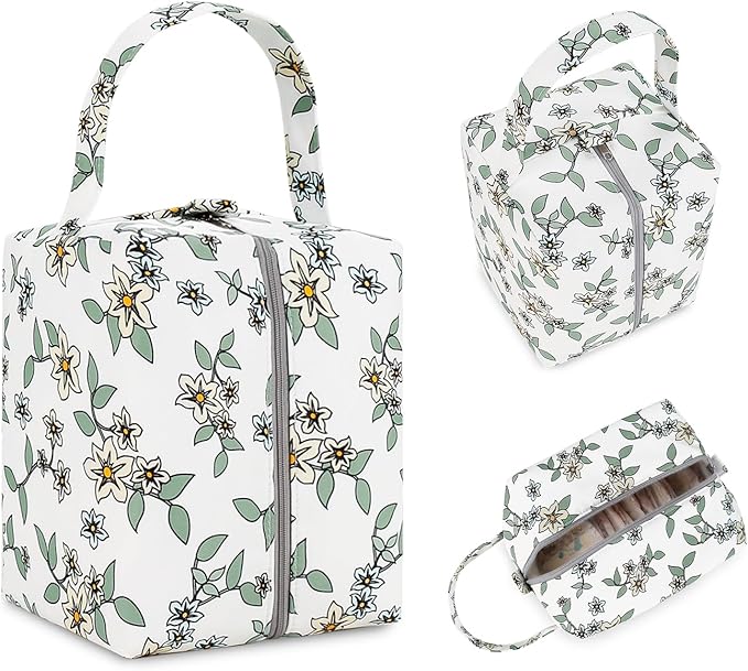 MOMIGO Wet Dry Bags for Baby Cloth Diapers - Waterproof Pod Hanging Diaper Bag Reusable, Washable for Baby Stroller, Diaper Bag, Breast Pump Parts, Travel Bag