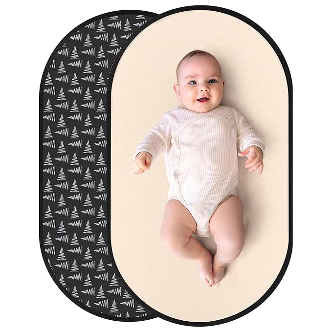 Accmor Portable Diaper Changing Pad, PU Leather Baby Diaper Changing Mat, Waterproof Baby Changing Mat for Travel or at Home Use