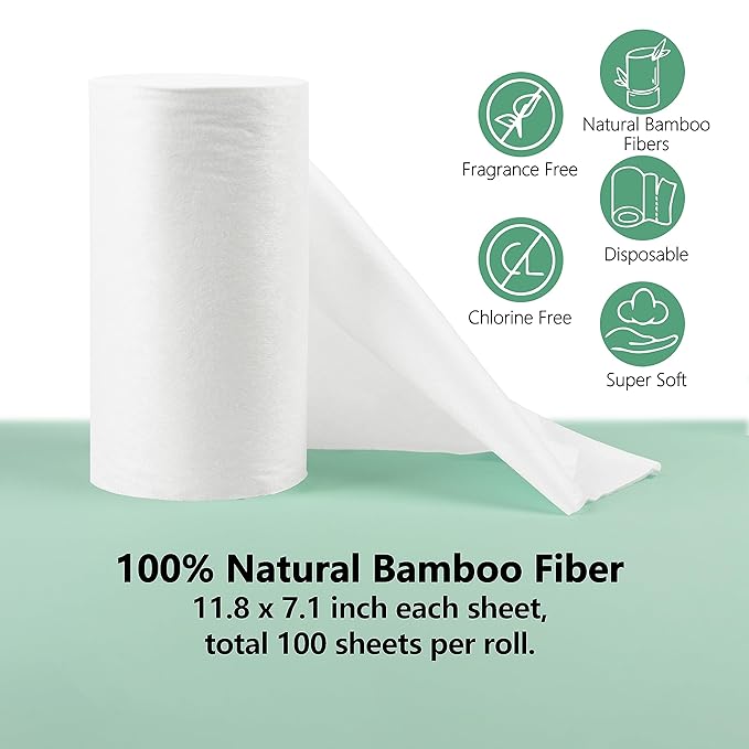 ALVABABY Diaper Liner for Baby Cloth Diapers Natural Soft Disposable Diaper Liners 11.8x7.1 Inch Fragrance Free Chlorine Free 400 Sheets