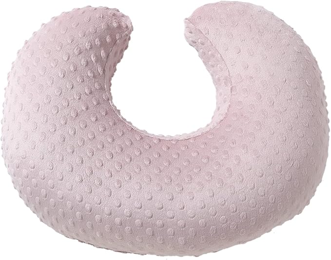 Baby Nursing Pillow Cover, Nursing Pillow Slipcovers for Breastfeeding Moms, Ultra-Soft Fit Standard Infant Nursing Pillows for Infant Newborn Baby Boy Girl (Sepia Rose)