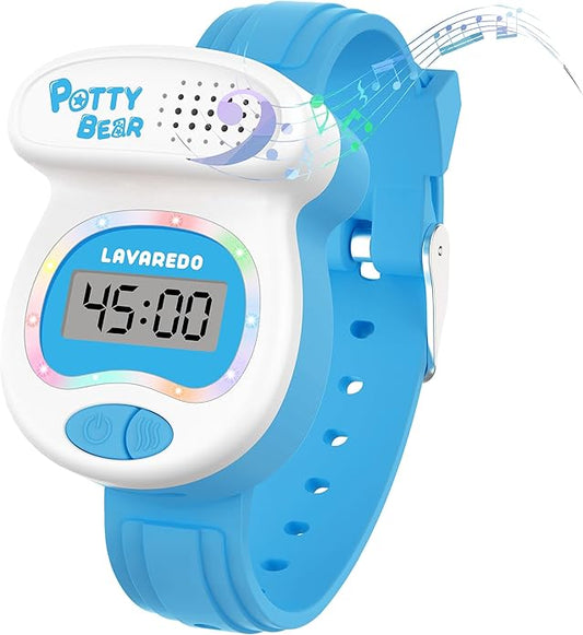 BEN NEVIS NN Potty Training Watch, Potty Timer Toilet Shape and LED Colorful Lights, Toddler Toilet Training Aid, Remind Toddler to Go to The Toilet, Best Gift for Toddlers