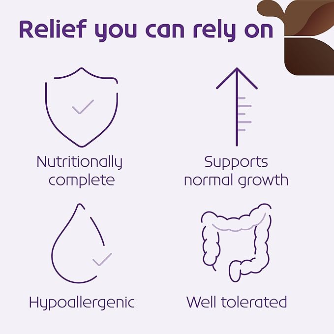 Neocate Junior - 1+ years - Hypoallergenic Toddler Formula for Food Allergy Relief - Nutritionally Complete Dairy Free Formula - Chocolate, 14.1 oz