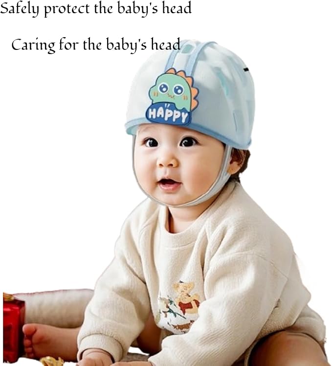 Baby Head Protector, Toddler Safety Helmet for Crawling Walking, 360° EVA Shockproof, Ultra-Light 120g, Multi-Color