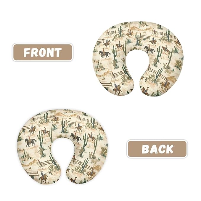 Cactus Nursing Pillow Cover Fits The Original Support Pillow for Breastfeeding and Bottle Feeding Leopard Breastfeeding Pillow Slipcover for Baby Boys & Girls