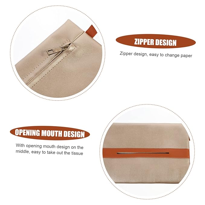 1Pc Outdoor Nylon Tissue Pouch Practical Tissue Container Sleeve for Home and Travel and Lightweight Design for Easy Storage and Accessibility