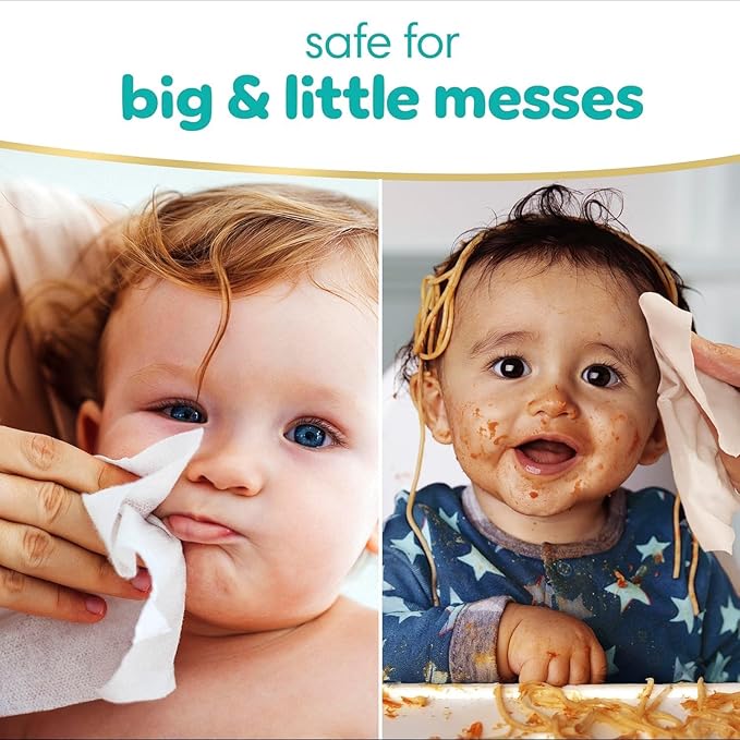 Pampers Sensitive Baby Wipes, Water Based, Clinically Proven, Hypoallergenic, and Unscented for Babies, 1008 Wipes Total (18 Flip-Top Packs) [Packaging May Vary]