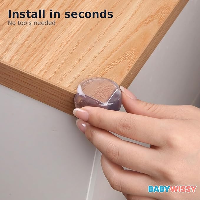 Corner Protectors (16 Pack - Most Popular) – Crystal Clear Baby Proofing Corner Guards, Toddler Safety Edge Covers for Tables & Furniture, Non-Toxic PVC