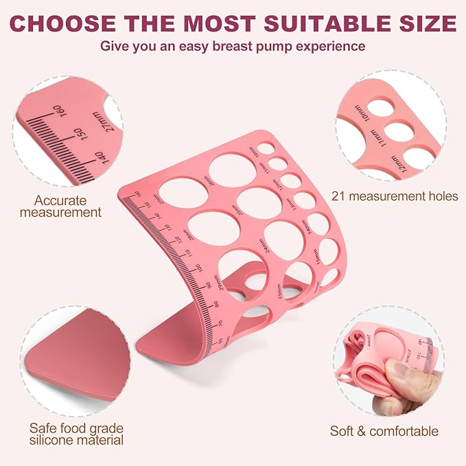 Wearable Breast Pump Bag Carrying Case for Momcozy & Willow, Use with Hands Free Wearable Breast Pumps for eufy Security/Medela/Bluefair, Travel Pumping Bag with Nipple Ruler & Removable Tray(Holds 2)