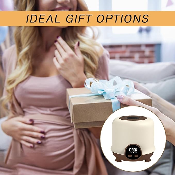 Electric Baby Milk Shaker - Silent Bottle Mixer, High-Speed Formula Blender for Clump- Mixing, Rechargeable Baby Milk Stirrer, Spill-Proof BPA- Milk Mixing Shaker