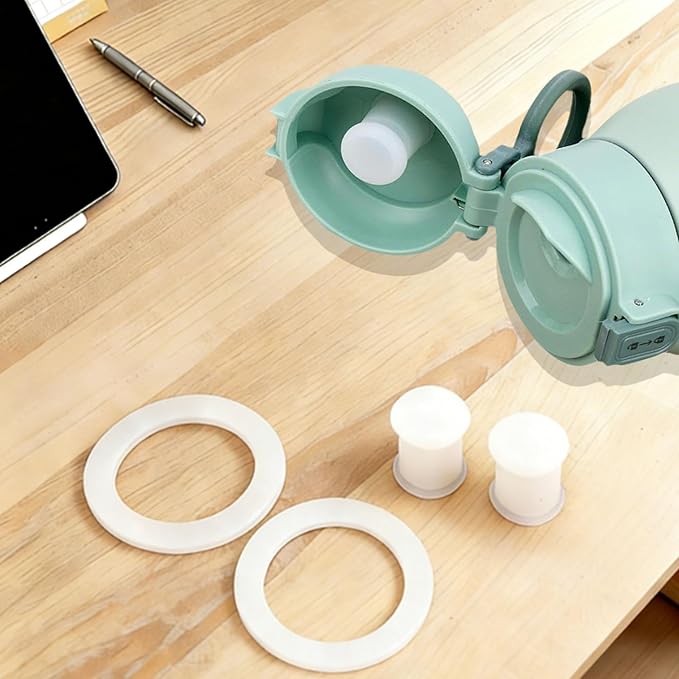 Bottle Warmer Replacement Parts for Momcozy, 2 Seal Rings 2 Stoppers BPA-Free Silicone Bottle Warmer Accessories Compatible with Momcozy 17oz/500ml Portable Bottle Warmer