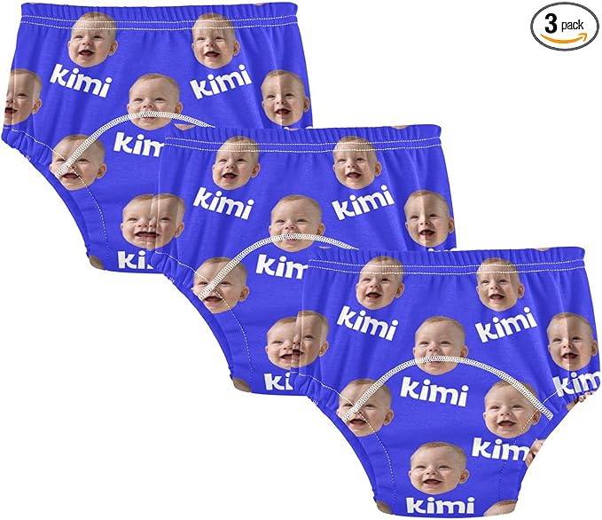 Joko Ivery 1 Blue Custom Potty Training Pants Traning Potty Panty Cotton for Toddlers Girls Boys 4T 3Pcs