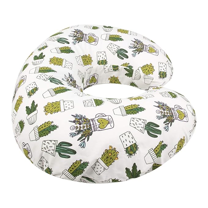 ALVABABY Nursing Pillow Cover Slipcover Soft and Comfortable Feathers Design Maternity Breastfeeding Newborn Infant Feeding Cushion Cover ZT-Z15