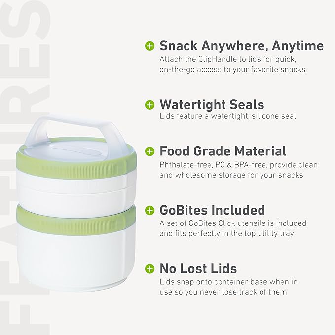 humangear STAX XL/Eat System | Modular Storage Container | Extra Large Stacking Container | BPA-Free, PC-Free, Phthalate-Free