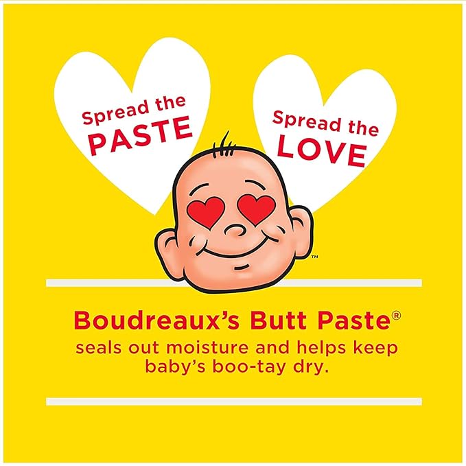 Boudreaux's Boudreaux's Butt Paste, Diaper Rash Ointment, Tube 4 oz (Quantity of 3)