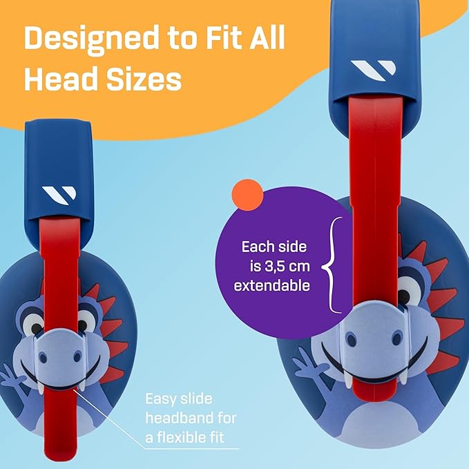 Vanderfields - Hearing Protection Ear Muffs - Over 33 dB (2K Hz) Broad Noise Cancelling Sound Reduction - Baby and Toddlers