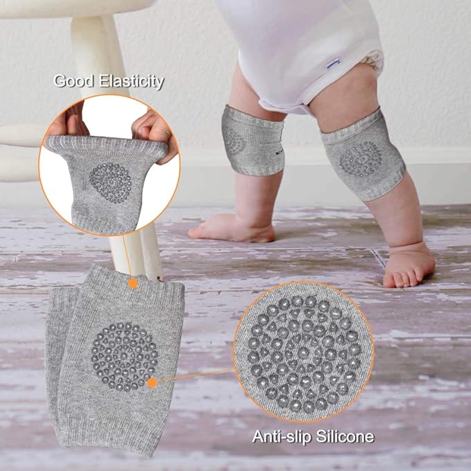 Baby Head Protector & Knee Pads for Crawling, Toddlers Head Safety Pad Adjustable Backpack, Baby Back Protection for Walking & Crawling, Cute Lion