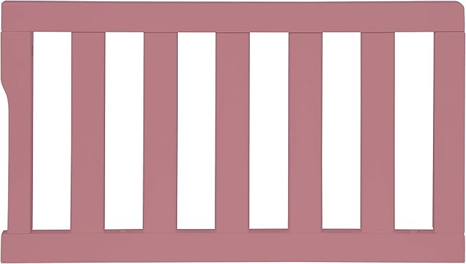 Dream On Me Universal Convertible Crib Toddler Guard Rail in Rose, Compatible with Select Dream On Me Cribs, Crib to Toddler Bed Conversion, Easily Attachable