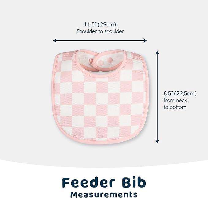 Tiny Twinkle Baby Feeding Bibs - Waterproof and Absorbent Infant Drool and Feeding Baby Bibs