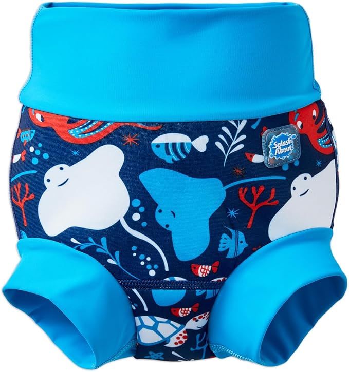 Splash About Happy Nappy Reusable Swim Diaper, Under The Sea, 6-12 Months