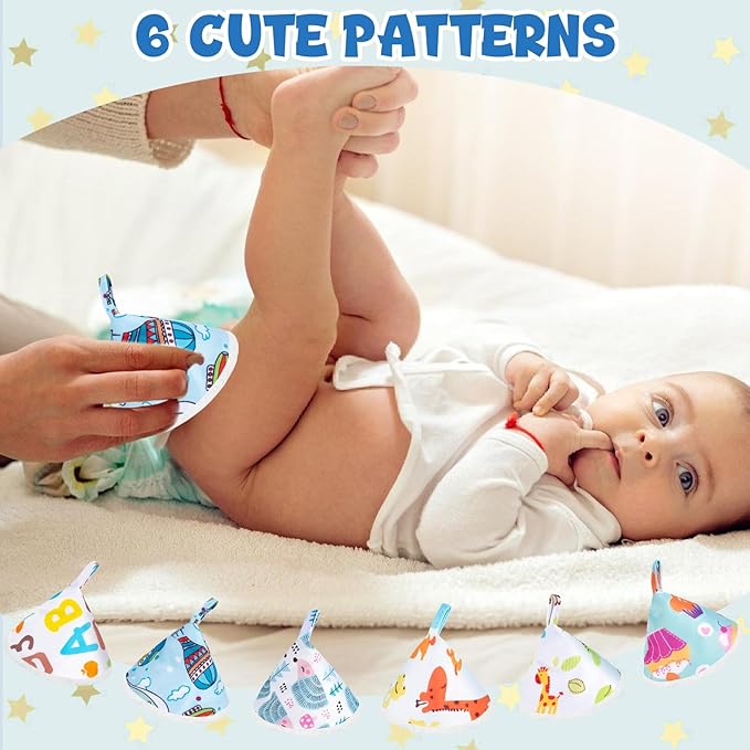 12 Pcs Flannel Pee Covers for Baby Boys with Storage Bag & Laundry Bag, Reusable Peepeeteepe Baby Boy, Strong Absorbent Pee Shield Pee Tent for Diaper Changes for New Parents Gift(B)