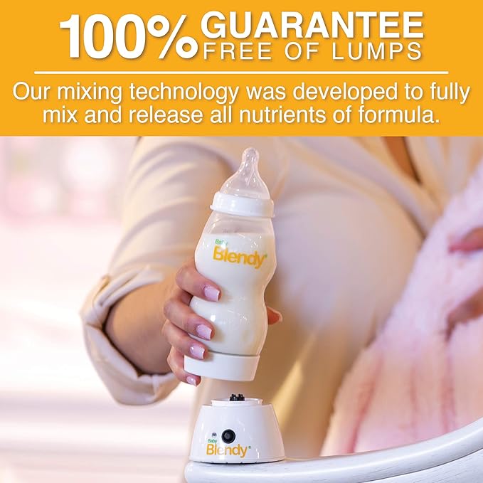 Baby Bottles - Best Infant to Toddler Milk Feeding Containers with Anti-Colic | Air Vent System - with Blender Mixer for Babies Newborns Infants Toddlers | (6-12 Months) Starter Bundle