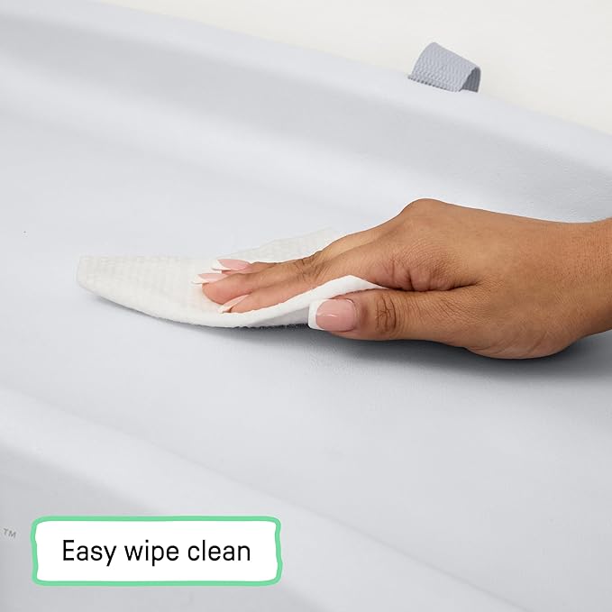 Ingenuity Comfy Clean Changing Pad, Waterproof EVA Foam, Easy-Wipe Cushion with Safety Strap & Non-Slip Bottom, Fits Standard 31 in x 17 in Tables, Newborn & Up