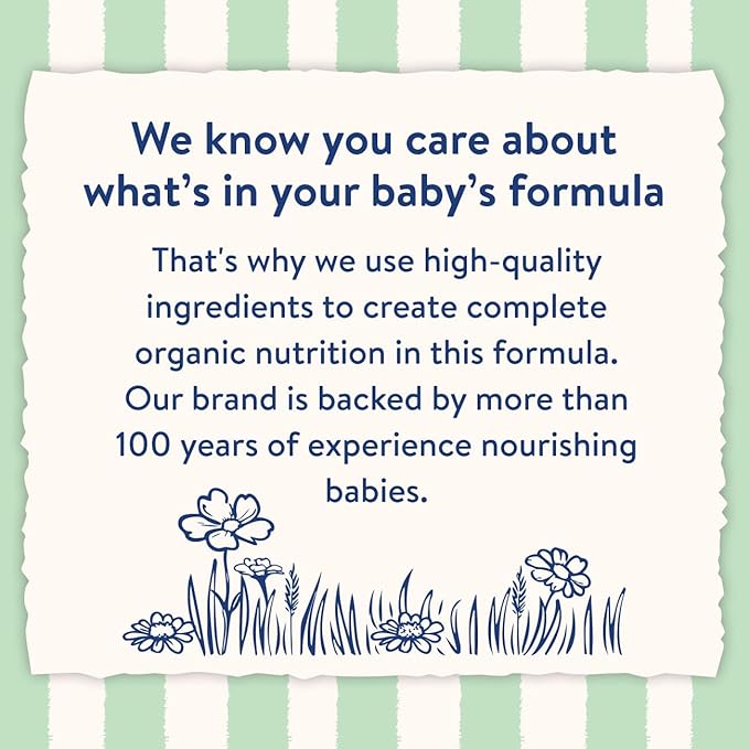 Similac Organic Infant Formula, Easy to Digest, USDA-Certified Organic, Ready to Feed, 32-fl-oz Bottle, Pack of 6
