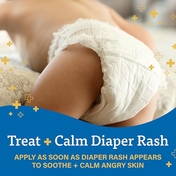 A+D Treat & Heal Zinc Oxide Diaper Rash Ointment, 4 oz (Pack of 6)
