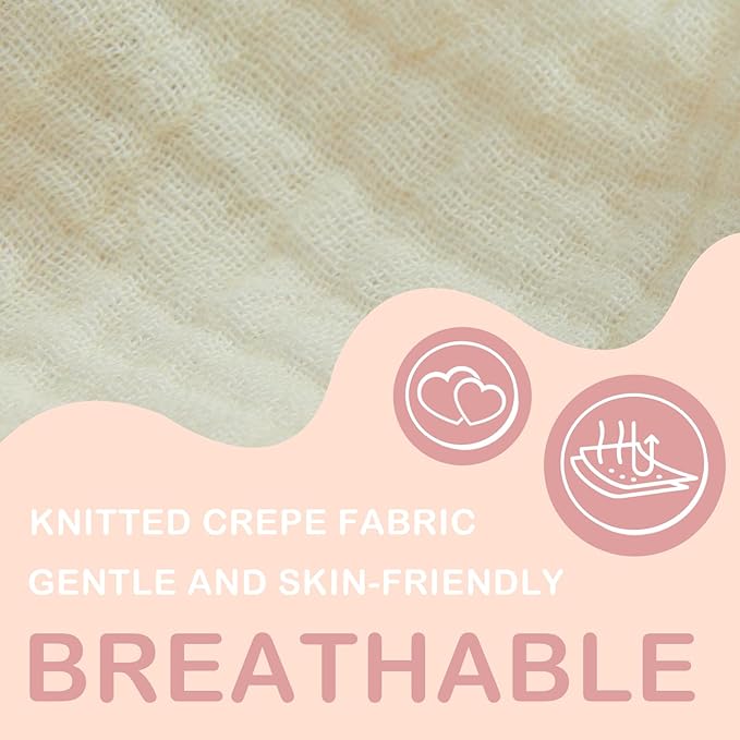 Nursing Pillow Cover, 2 Pack Muslin Nursing Cover for Breastfeeding Pillows, Infant Nursing Pillow Slipcover for Baby Boy Girl Newborn, 100% Cotton Feeding Pillow Covers, Only Cover (Pink Rose)