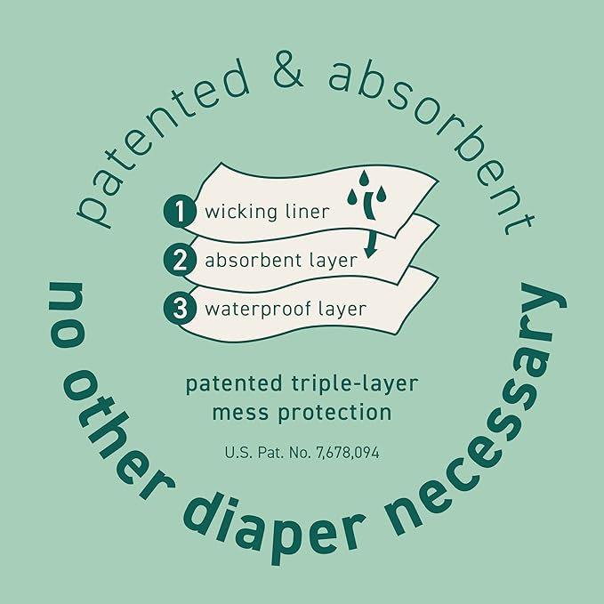 Green Sprouts Baby-Girls Snap Swim Diaper