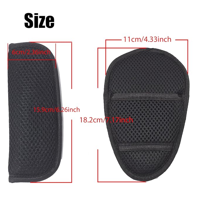 Universal 5 Point Harness Baby Chest Harness for High Chair/Stroller, Harness Belt with Baby Shoulder Strap and Crotch Harness Pads, Adjustable Harness Chest Harness Stroller for Child/Kid Seat, Black