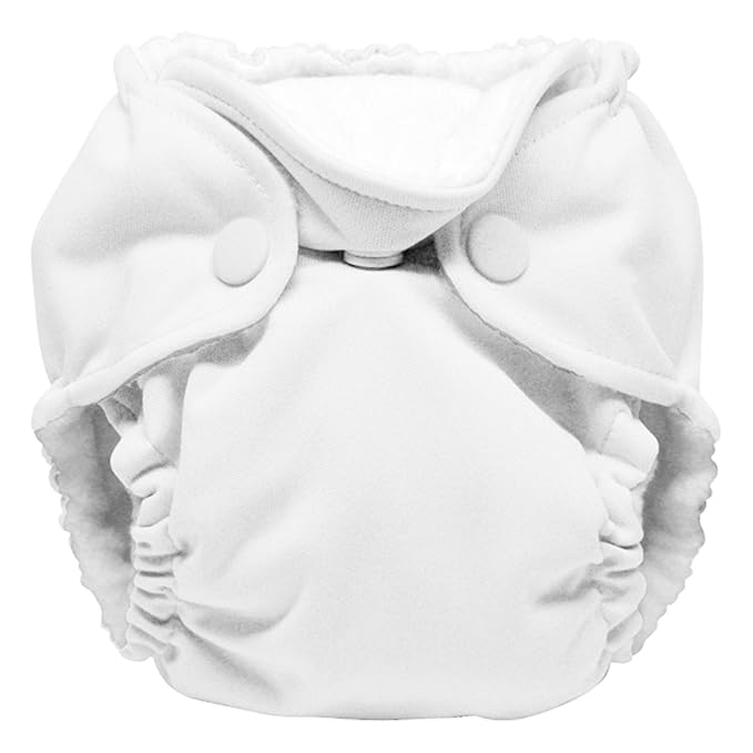 Kanga Care Lil Joey Newborn All in One AIO Cloth Diaper (2pk) Fluff 4-12lbs