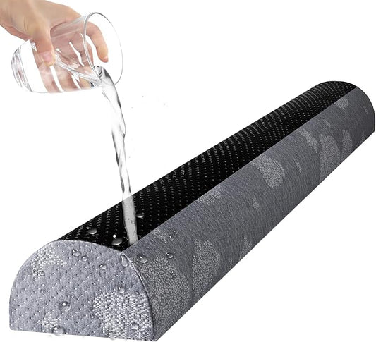 Bed Rail Bumpers for Toddlers - Foam Bed Bumper Guard with Dual Non-Slip Pads - Waterproof Washable Soft Removable Cover - Safe Bed Rail for Toddlers, Kids or Seniors