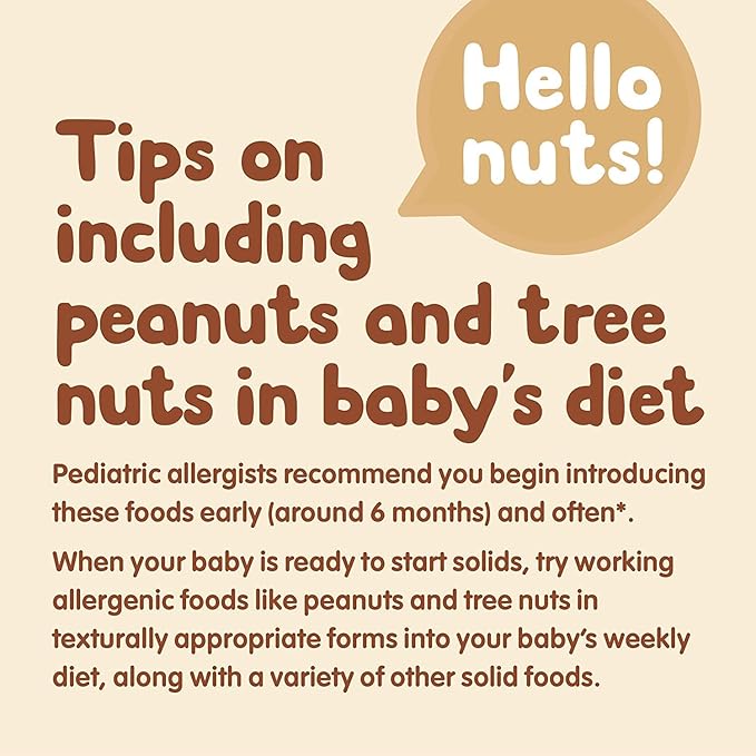 Happy Baby Organics Stage 2 Baby Food Pouches, Gluten Free, Vegan Snack, Nutty Blends, Bananas & Almond Butter, 3 Ounce (Pack of 12)