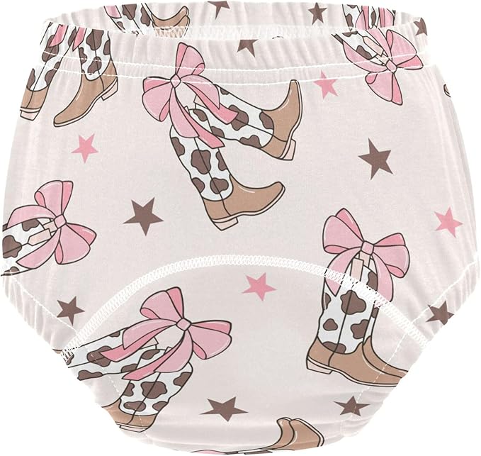 Toddler Potty Training Underwear Cotton Absorbent Soft Baby Girl Boy Potty Training Pant 2t-5t