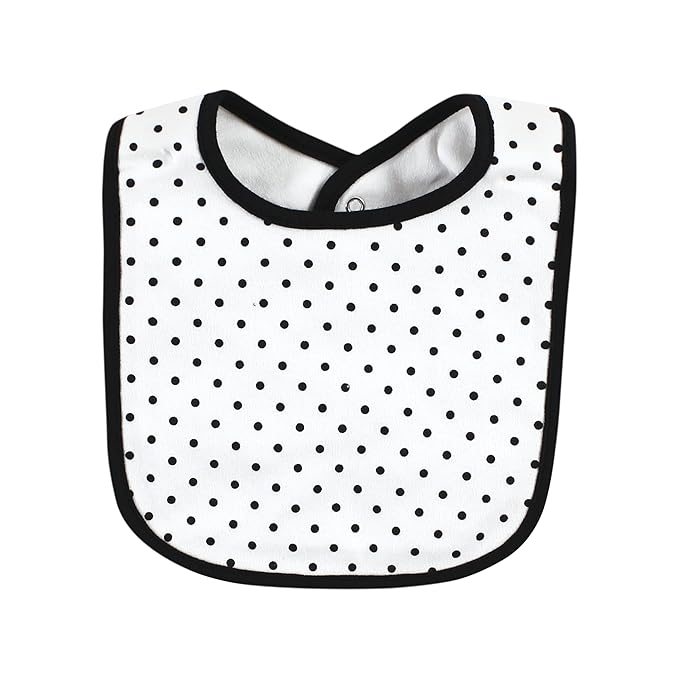 Hudson Baby Unisex Baby Cotton Bibs, Bee Kind, One Size