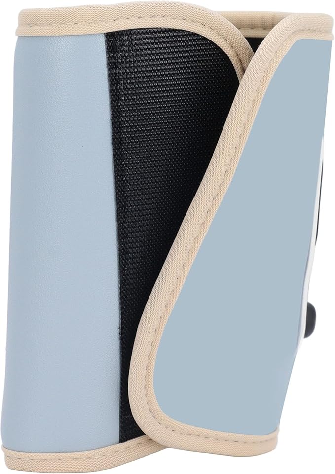 Portable Bottle Warmer,21 Speeds, Temperature Adjustable, LED Display, Car Travel,Ideal for Baby Milk, Portable Insulation Cover (Blue)