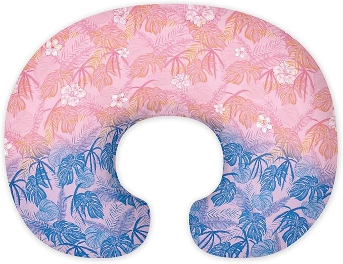 Leaf Nursing Pillow Case for Newborn Support for Breastfeeding,Bottle Feeding & Bonding Feeding Pillow Cover Soft and Cozy Breastfeeding Pillow Slipcover Cover Only