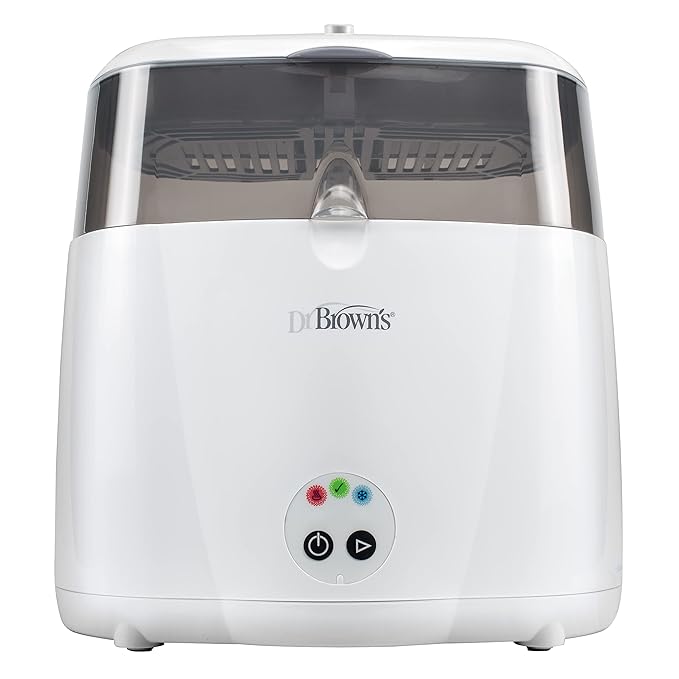 Dr. Brown's Deluxe Electric Sterilizer Bundle with Anti-Colic Baby Bottles