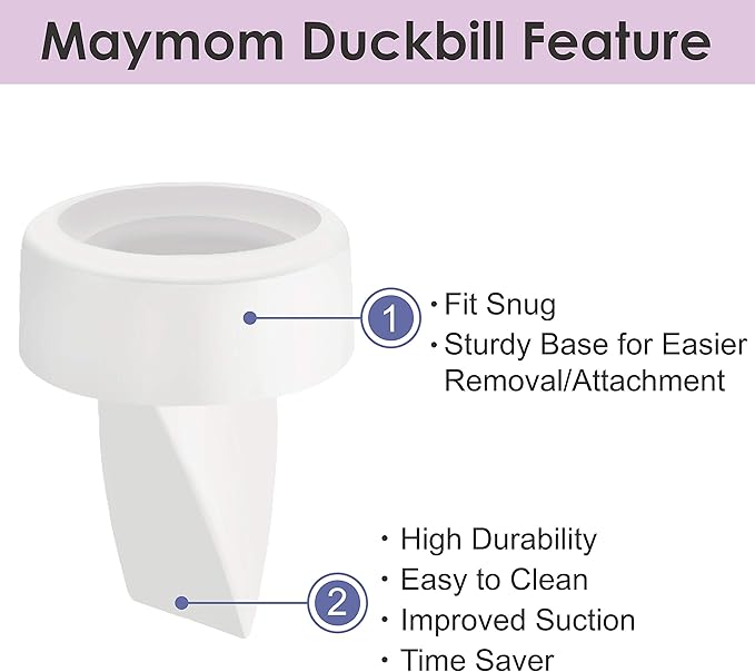 Maymom Pump Valve for Lansinoh Breast Pumps Signature Pro/Smartpump/Manual Breast Pumps. Replace Lansinoh Pump Valves.
