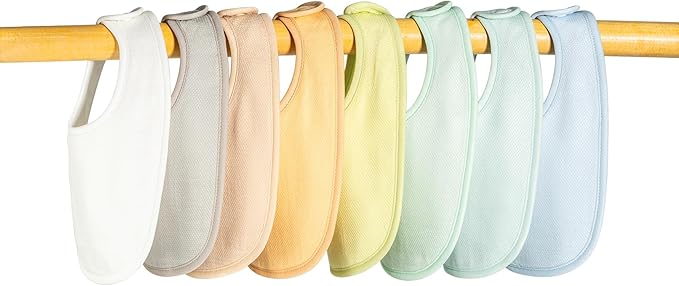 Tiny Twinkle Baby Feeding Bibs - Waterproof and Absorbent Infant Drool and Feeding Baby Bibs