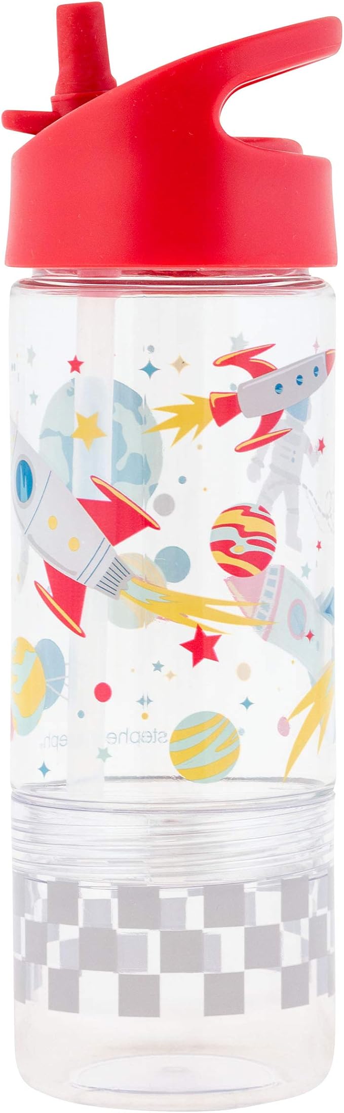 Stephen Joseph FLIP TOP BOTTLES W/SNACK CONTAINER - SPACE, os (SJ1153)