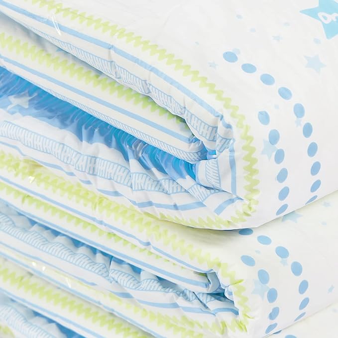 Littleforbig Printed Adult Brief Diapers 10 Pieces - Astro Babies (Large 36"-48")