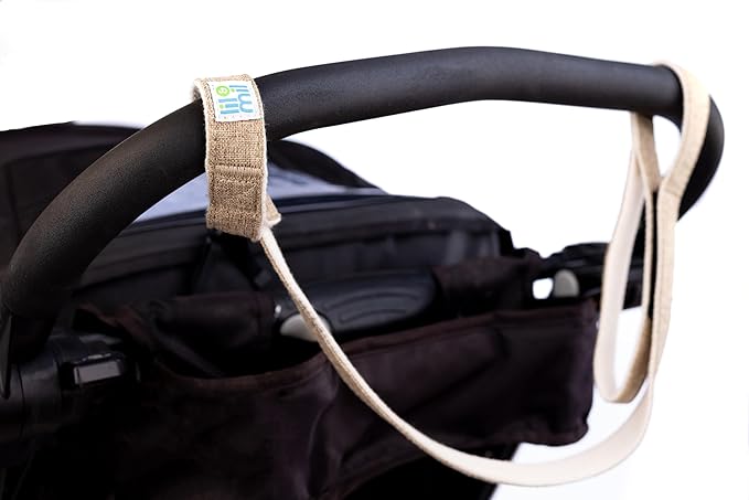 Lil & Mil Stroller Leash - Stroller Wrist Safety Strap Perfect for Jogging, Travel, and Hilly Walks - Universal Stroller Accessory, Durable & Comfortable - Take Stroller Safety to the Next Level