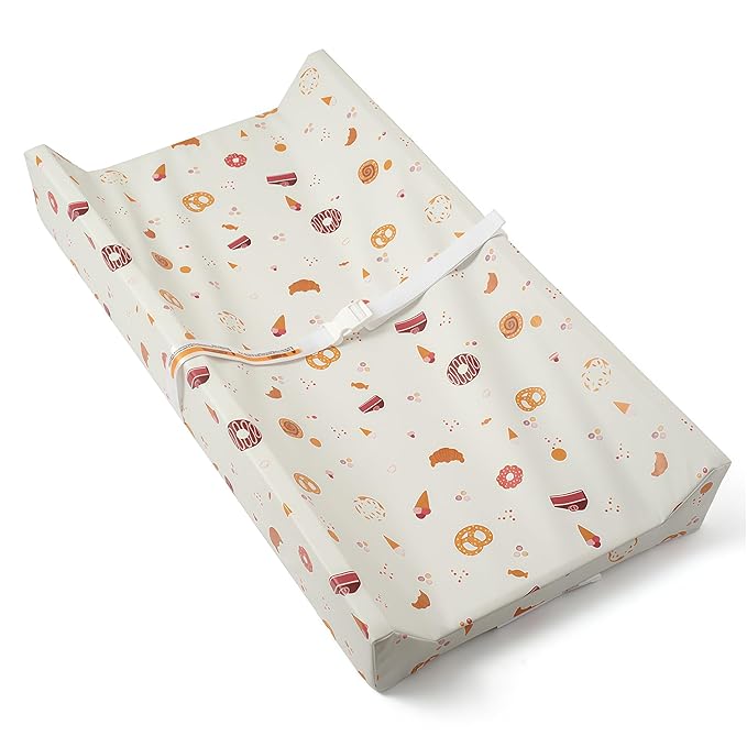 Baby Changing Pad Diaper Changing Pads for Babies Non-Slip Wipeable Changing Mat for Dresser and Table PU Cover with Cute Animal Patterns