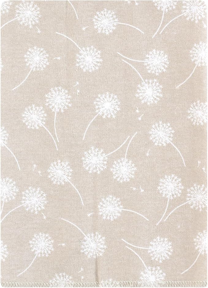 Hudson Baby Unisex Baby Flannel Burp Cloth 12pk, Dandelion Wish, One Size